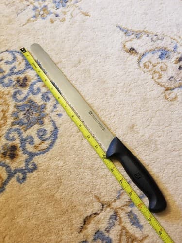 J.A. HENCKELS ZWILLING 12" Bread Serrated Slicer 32102-306 Knife Spain Black - Thumbnail 10