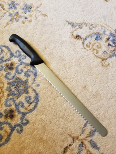 J.A. HENCKELS ZWILLING 12" Bread Serrated Slicer 32102-306 Knife Spain Black - Thumbnail 6