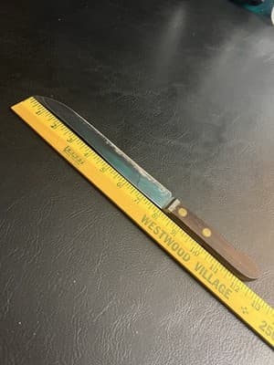 VTG 8” Dictator Tempered Stainless Steel Knife Carving Kitchen Blade Chef Slicer - Thumbnail 11