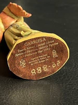 Fontanini Gabriela 5" Series Fourth Annual Limited Edition Nativity 1994 1995 - Thumbnail 8