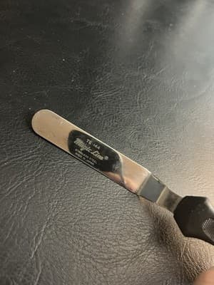 MAGIC LINE Stainless Steel Spreader Icing Thin Spatula Utensil #TE-144 Lefse - Thumbnail 3