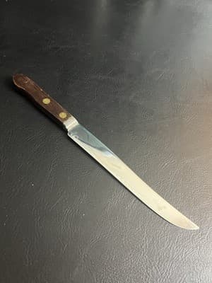 VTG 8” Dictator Tempered Stainless Steel Knife Carving Kitchen Blade Chef Slicer - Thumbnail 7