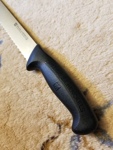 J.A. HENCKELS ZWILLING 12" Bread Serrated Slicer 32102-306 Knife Spain Black - Thumbnail 2