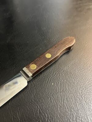 VTG 8” Dictator Tempered Stainless Steel Knife Carving Kitchen Blade Chef Slicer - Thumbnail 4