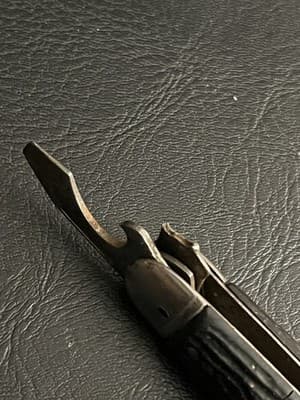 VTG Colonial Prov USA Forest Master Camp Knife Pocket Multi Tool *1 Broken Blade - Thumbnail 7