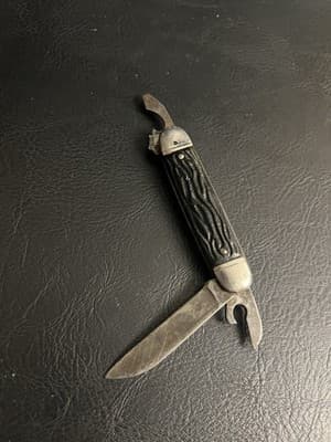 VTG Colonial Prov USA Forest Master Camp Knife Pocket Multi Tool *1 Broken Blade - Thumbnail 9