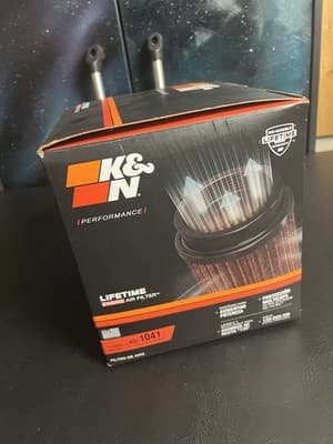 K&N RU-1041 Universal 6” Flange Clamp-On High-Flow Air Filter Free Shipping NEW - Thumbnail 10