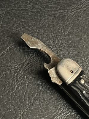 VTG Colonial Prov USA Forest Master Camp Knife Pocket Multi Tool *1 Broken Blade - Thumbnail 8