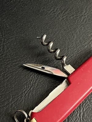 Vtg Victorinox Swiss Army Knife Officer Suisse 6 Blade Rostfrei *Chipped Blade - Thumbnail 7