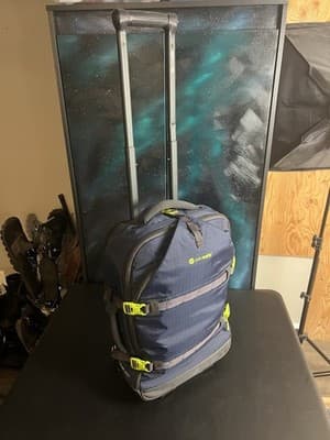 Pacsafe TourSafe EXP21 Anti-Theft Wheeled Carry-On Travel Suitcase Blue /Green - Image 1