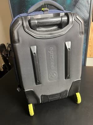 Pacsafe TourSafe EXP21 Anti-Theft Wheeled Carry-On Travel Suitcase Blue /Green - Thumbnail 5