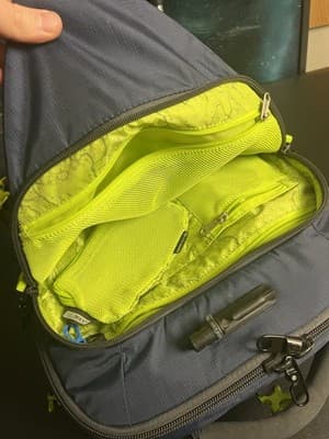 Pacsafe TourSafe EXP21 Anti-Theft Wheeled Carry-On Travel Suitcase Blue /Green - Thumbnail 17