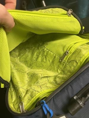 Pacsafe TourSafe EXP21 Anti-Theft Wheeled Carry-On Travel Suitcase Blue /Green - Thumbnail 19