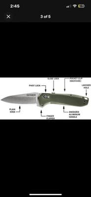 Gerber Gear Highbrow Folding Pocket Knife Blade AO Fold 8970820a Assisted Flip - Thumbnail 19