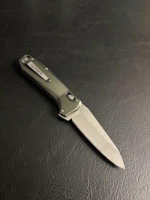 Gerber Gear Highbrow Folding Pocket Knife Blade AO Fold 8970820a Assisted Flip - Image 1