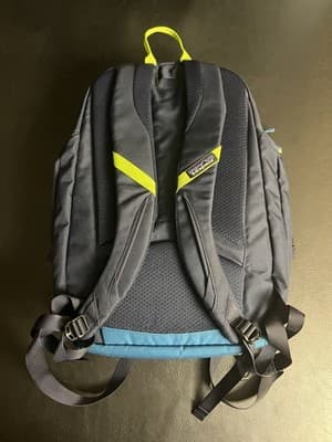 Patagonia Jalama 28L Backpack Blue Neon Green Travel Bag Padded Laptop Daypack - Thumbnail 7