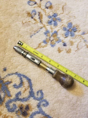 Vintage Yankee North Bros MFG Co Spiral Ratchet Screwdriver USA Antique - Thumbnail 11