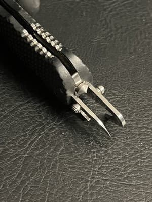 HK Heckler & Koch H&K Ghost 3.0 ComboEdge Benchmade Pocket Knife Seatbelt Window - Thumbnail 8