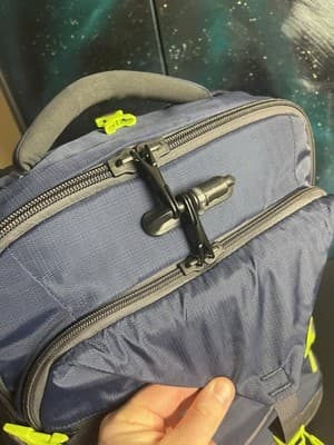 Pacsafe TourSafe EXP21 Anti-Theft Wheeled Carry-On Travel Suitcase Blue /Green - Thumbnail 16