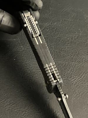 HK Heckler & Koch H&K Ghost 3.0 ComboEdge Benchmade Pocket Knife Seatbelt Window - Thumbnail 14