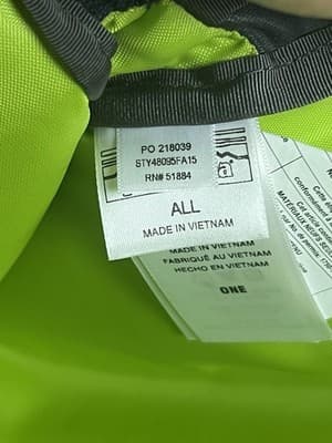 Patagonia Jalama 28L Backpack Blue Neon Green Travel Bag Padded Laptop Daypack - Thumbnail 17