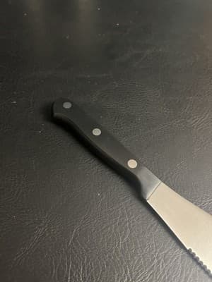 Wusthof Gourmet 2801 5" Serrated Spatula Spreader Bagel Knife Germany - Thumbnail 9