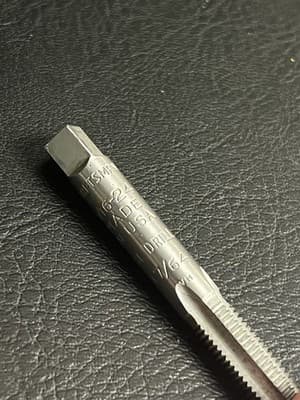 Vintage Craftsman Tap 5/16-24 Made In USA 🇺🇸 17/64 Use In Drill VM - Thumbnail 3