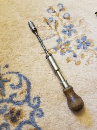 Vintage Yankee North Bros MFG Co Spiral Ratchet Screwdriver USA Antique - Thumbnail 4