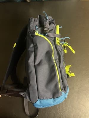 Patagonia Jalama 28L Backpack Blue Neon Green Travel Bag Padded Laptop Daypack - Thumbnail 20