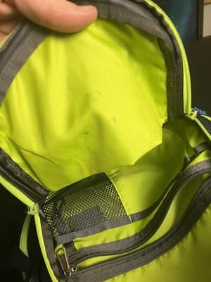 Patagonia Jalama 28L Backpack Blue Neon Green Travel Bag Padded Laptop Daypack - Thumbnail 13