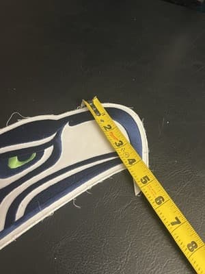 Seattle Seahawks 15" x 5.5" Iron /Sew On Embroidered Football Logo NFL Jacket - Thumbnail 12