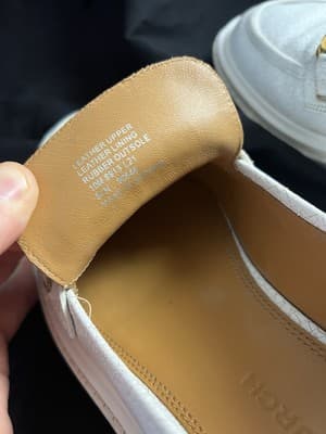 Tory Burch Jessa Lug Sole Loafer Crackled Leather 10M Golden Clamp Equestrian - Thumbnail 11