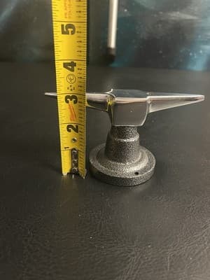 Small Double Horn Anvil On Base & T-Shaped Anvil Jewelers Metalworking Tool - Thumbnail 8