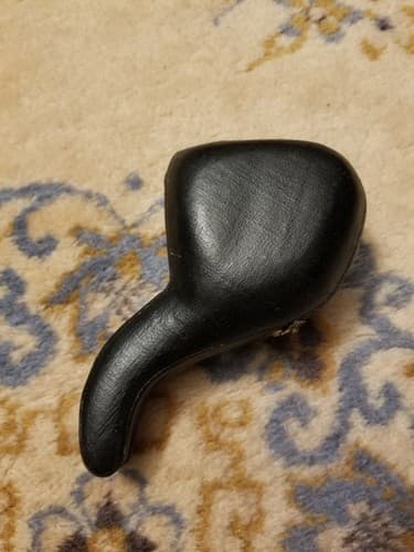 RARE Meerschaum Pipe Viking Mustache Man Head Hand Carved Turkey Tobacco White - Thumbnail 16