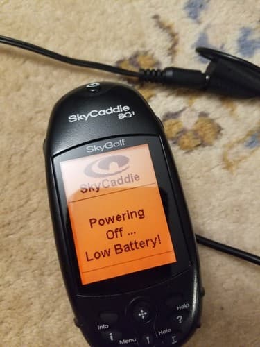 Skycaddie SKYGOLF SG3 Rangefinder GPS Handheld & Charger *READ - Thumbnail 2