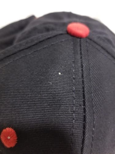 Vintage Karate USA Men's Red Black Adjustable Baseball Snapback Hat 90s Fighting - Thumbnail 7