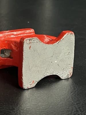 Single Horn Small Anvil Cast Steel Anvil Blacksmith Forging Metalwork 3.5” Red - Thumbnail 7