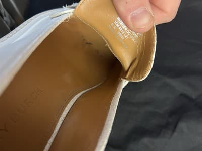 Tory Burch Jessa Lug Sole Loafer Crackled Leather 10M Golden Clamp Equestrian - Thumbnail 12