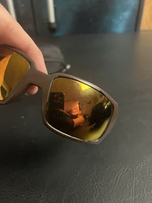 Oakley Oil Drum Brown Smoke Bronze Polarized Sunglasses USA with Case NO LENS - Thumbnail 6