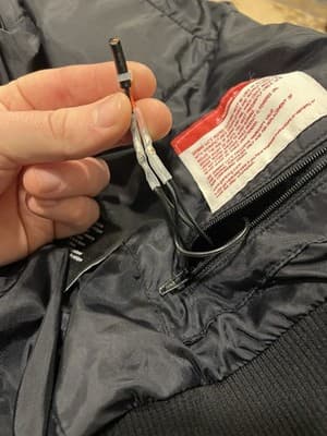GERBING 12v USA Heated Jacket Liner Ripstop Nylon Mens L-L No Controller READ - Thumbnail 12