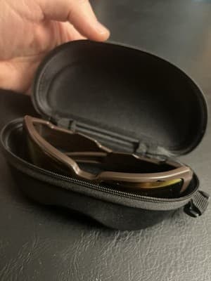 Oakley Oil Drum Brown Smoke Bronze Polarized Sunglasses USA with Case NO LENS - Thumbnail 20