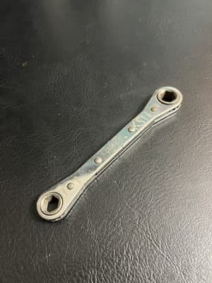 Kastar RB-1214 6 Point Ratcheting Box Wrench, 3/8" & 7/16" - Image 1