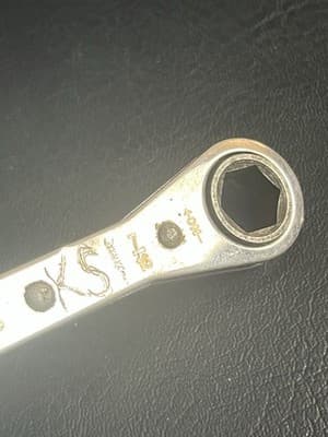 Kastar RB-1214 6 Point Ratcheting Box Wrench, 3/8" & 7/16" - Thumbnail 5