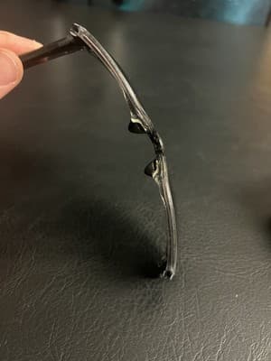 Oakley Mainlink OO9264-13 Dark Ink Fade Sunglasses *For Parts* Missing 1 Arm - Thumbnail 7