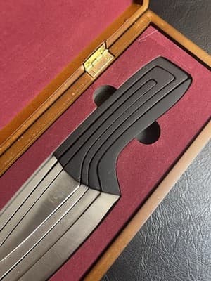 Ducks Unlimited 4 Knives in 1 Fixed Blade Set with Wood Case Stone River LTD - Thumbnail 3