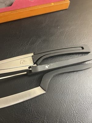 Ducks Unlimited 4 Knives in 1 Fixed Blade Set with Wood Case Stone River LTD - Thumbnail 7