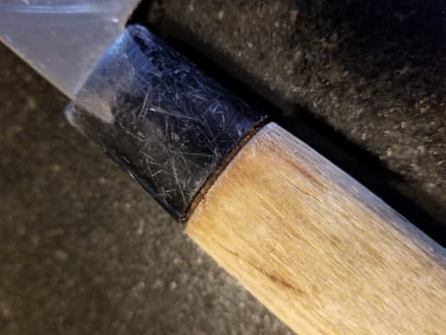 VTG Japanese Chef's Kitchen Knife YANAGIBA Kikuhide Sakai vintage Antique - Thumbnail 17