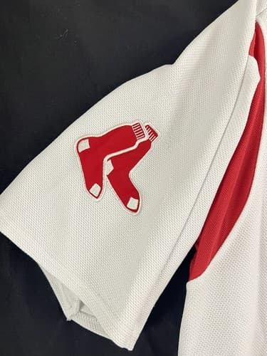 Majestic Jersey Boston Red Sox Curt Schilling 2XL Stitched MLB Baseball Shirt - Thumbnail 12
