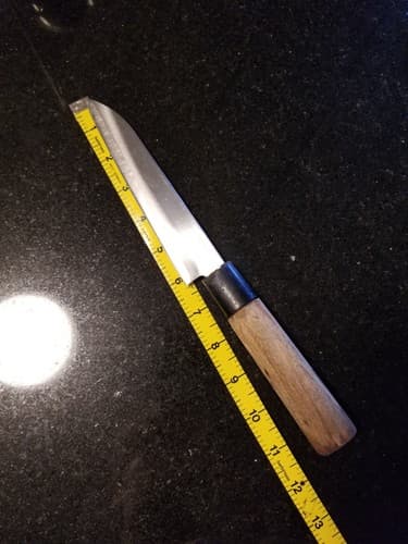 VTG Japanese Chef's Kitchen Knife YANAGIBA Kikuhide Sakai vintage Antique - Thumbnail 10