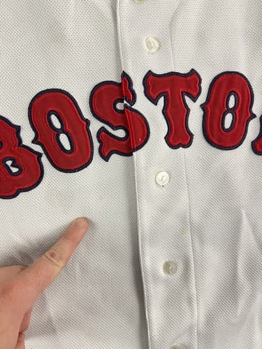Majestic Jersey Boston Red Sox Curt Schilling 2XL Stitched MLB Baseball Shirt - Thumbnail 5